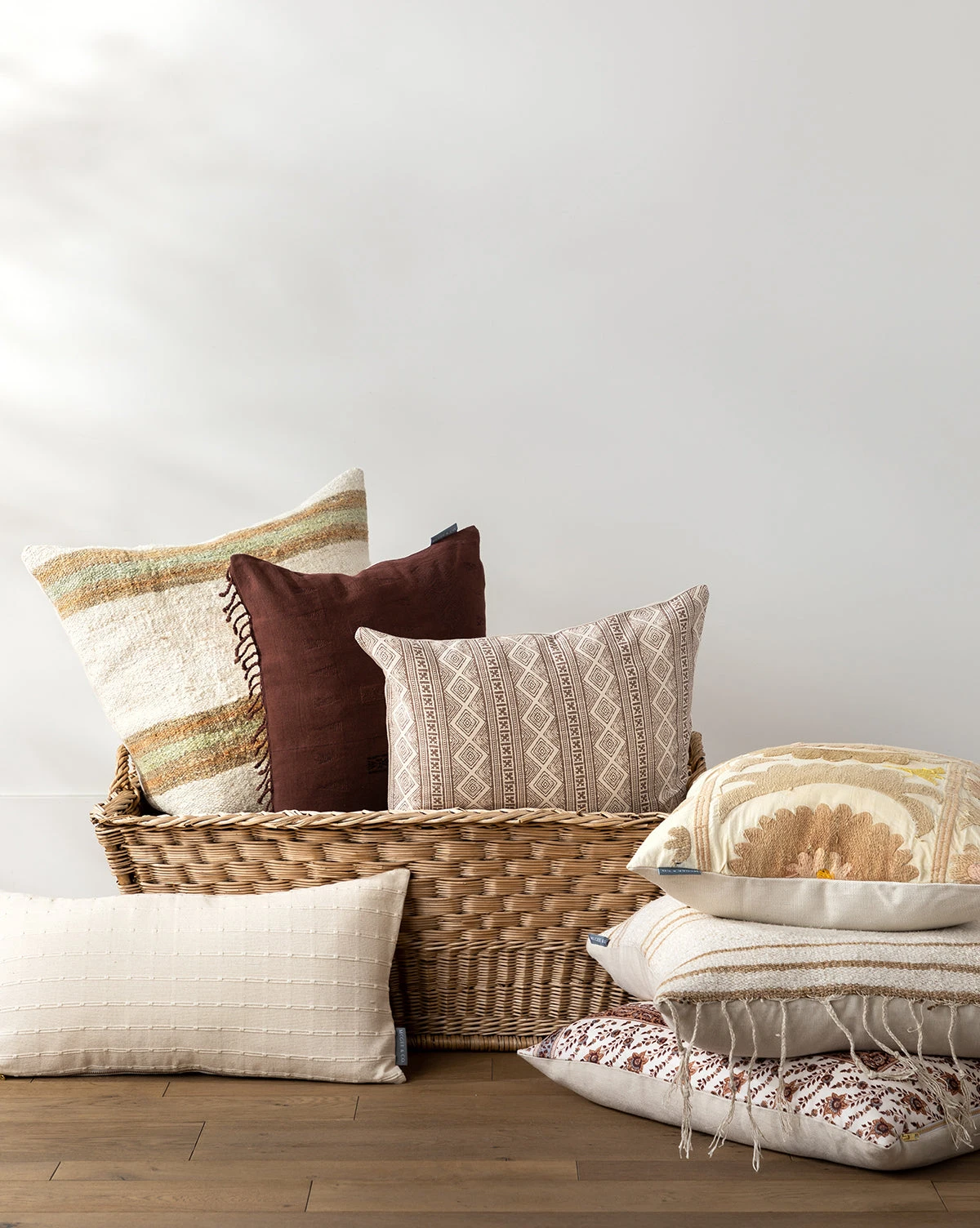 Vintage Tribal Patterned Pillow Cover No. 1 - Image 2